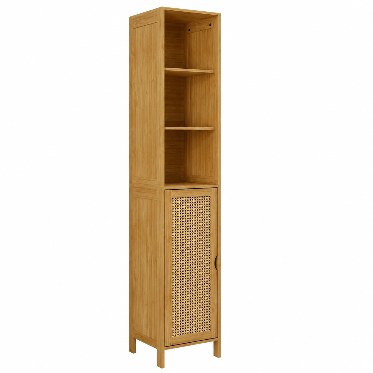 Armoire, en bambou, 30 x 170 cm, pour la chambre