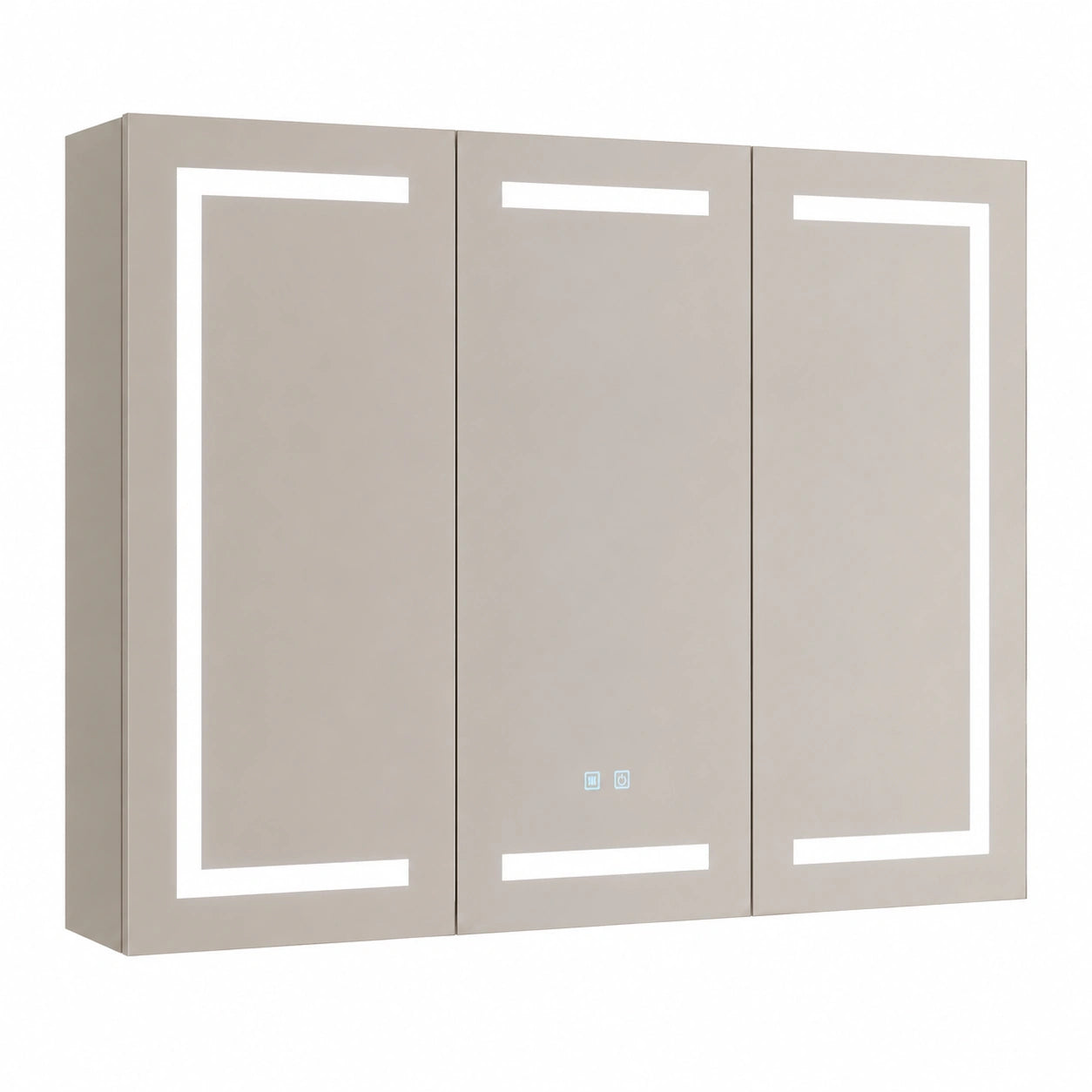 Armoire, avec éclairage LED, coloris blanc, 120 x 40 x 90 cm, pour la chambre