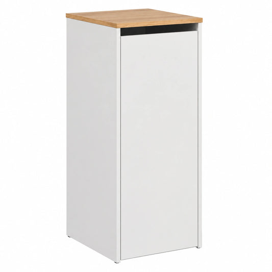 Armoire, coloris blanc, 40,2 x 88,2 cm, pour la chambre