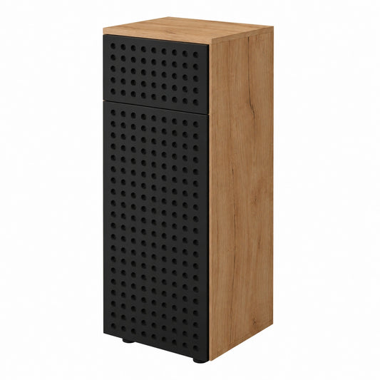 Armoire, 30 x 81 cm, coloris anthracite, pour la chambre