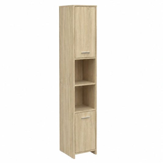 Armoire, en chêne, 30 x 30 x 183,5 cm, pour la chambre