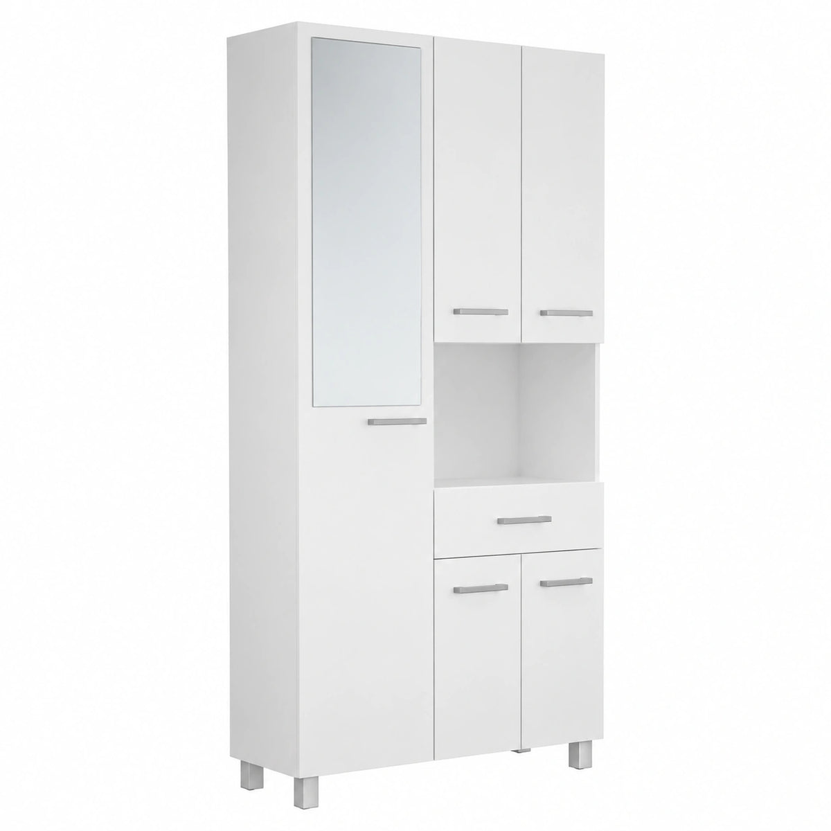 Ensemble de meubles de salle de bain, coloris blanc, pour la salle de bain