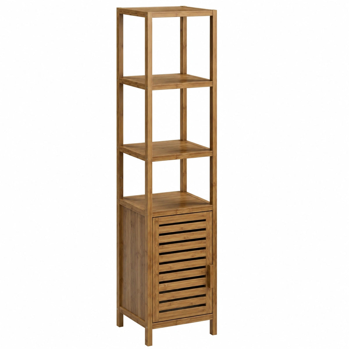 Armoire, avec rangement, avec étagères, en noyer et bambou, pour la chambre